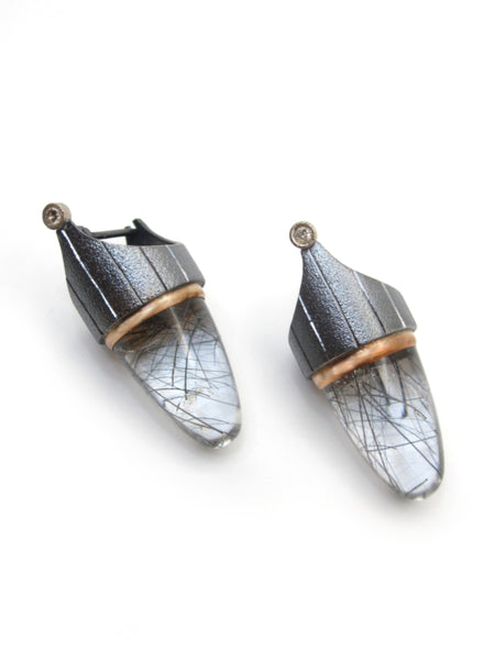 Quartz Bullet Hoops